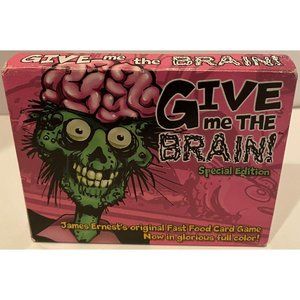 Give Me the Brain Card‎ Game Special Edition, NEW SEALED Zombie Fast Food
